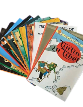 Tintin -Adventures of Tintin Magazine 23 Set Of Books 