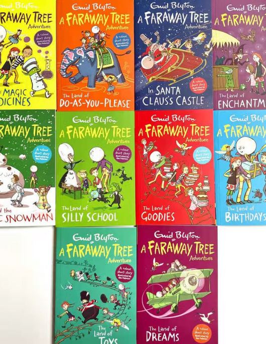 Enid Blyton Faraway Tree Adventures Short Stories set of 10 Enid Blyton Faraway Tree Adventures Short Stories set of 10