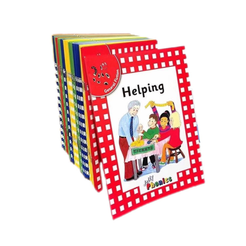 Jolly Phonics Readers level 1,2,3 &4 total of 72 books