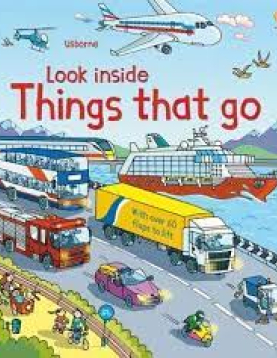 Usborne Look inside Things that go