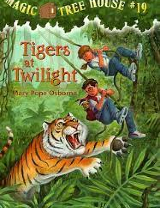 MAGIC TREE HOUSE # Tigers At Twilight