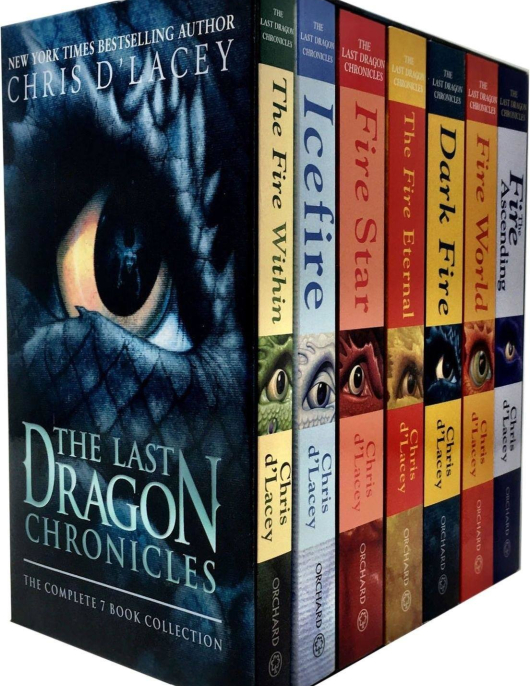 The Last Dragon Chronicles- Chris D'Lacey Full set of 7 The Last Dragon Chronicles- Chris D'Lacey Full set of 7