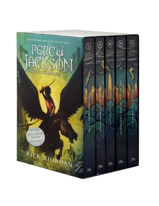 Percy Jackson and The Olympians Set of 5 Percy Jackson and The Olympians Set of 5
