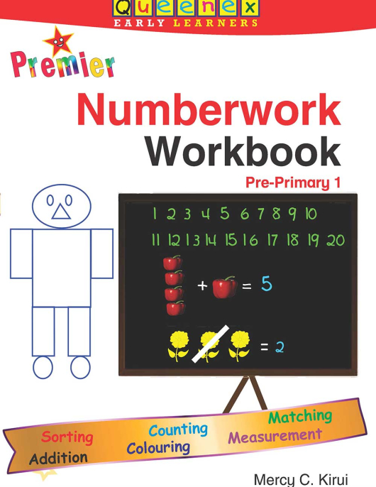 Queenex Premier Numberwork Workbook PP1