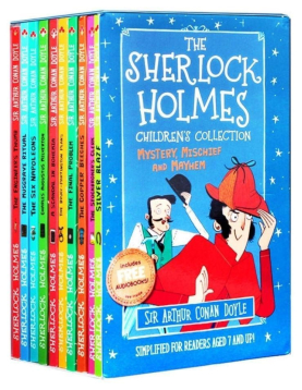 Sherlock Holmes Children's Collection- Mystery, Mischief and Mayhem- Set 2 Blue
