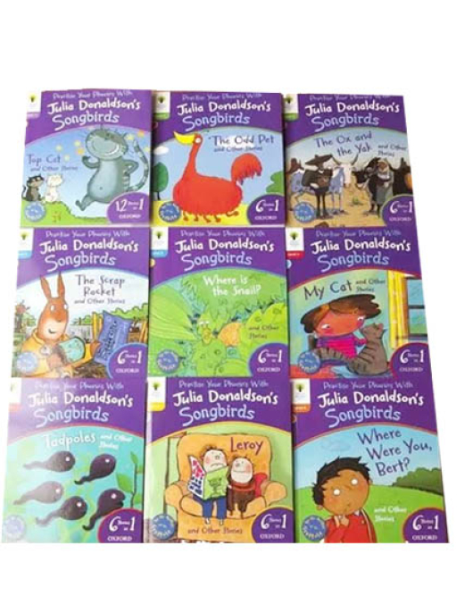 Julia Donaldson Phonics Songbirds Books