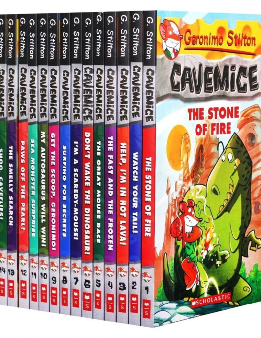 Geronimo Stilton series Cavemice Set of 15