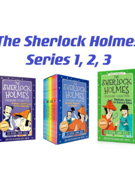 Sherlock Holmes Children's Collection- Shadows, Secrets and Stolen Treasure- Set 1 Purple Pack