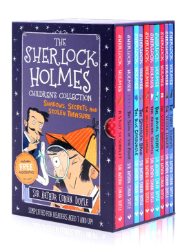 Sherlock Holmes Children's Collection- Shadows, Secrets and Stolen Treasure- Set 1 Purple Pack