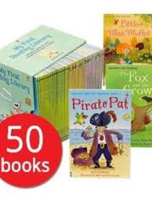 Usborne My First Reading Library- Full Set of 50 Books