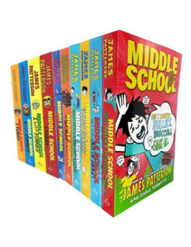 Middle School by James Patterson Full Set of 10