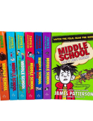 Middle School by James Patterson Full Set of 10