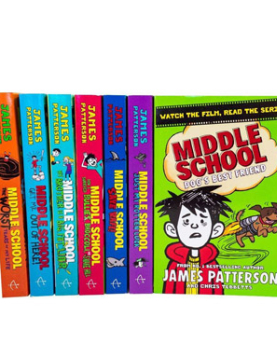 Middle School by James Patterson Full Set of 10