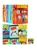 Middle School by James Patterson Full Set of 10