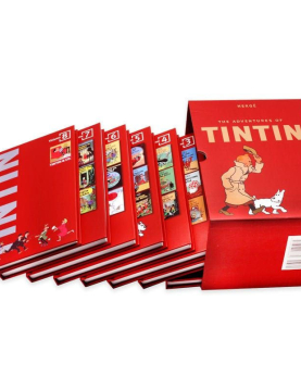 Tintin 3in 1Book Hardback Collection Set of 8