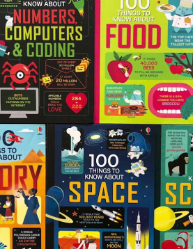Usborne 100 Things to Know About Books-Paper Back